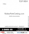 RubberPartsCatalog.com - LORD Corporation Flex-Bolt Sandwich Mounts - J-5682-32 Rubber-Parts-Catalog-Delta-Flex-LORD-Flex-Bolt-Large-Sandwich-Mounts-J-5682-32