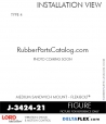 Rubber-Parts-Catalog-Delta-Flex-LORD-Flex-Bolt-Medium-Sandwich-Mounts-Femal-Female-J-3424-21