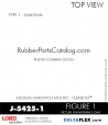 RubberPartsCatalog.com - LORD Corporation Flex-Bolt Sandwich Mounts - J-5425-1 Rubber-Parts-Catalog-Delta-Flex-LORD-Flex-Bolt-Medium-Sandwich-Mounts-Male-Male-J-5425-1