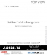 Rubber-Parts-Catalog-Delta-Flex-LORD-Flex-Bolt-Medium-Sandwich-Mounts-Male-Male-J-5425-15