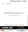 RubberPartsCatalog.com - LORD Corporation Flex-Bolt Sandwich Mounts - J-5425-276 Rubber-Parts-Catalog-Delta-Flex-LORD-Flex-Bolt-Medium-Sandwich-Mounts-Male-Male-J-5425-276