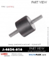 Rubber-Parts-Catalog-Delta-Flex-LORD-Corporation-Flex-Bolt-Small-Sandwich-Mounts-J-4624-616