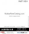 RubberPartsCatalog.com - LORD Corporation Grommet Isolator with Treaded Ferrule J-3112-1-3 Rubber-Parts-Catalog-Delta-Flex-LORD-Corporation-Grommet-Isolators-with-Threaded-Ferrule-J-3112-1-3