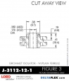 RubberPartsCatalog.com - LORD Corporation Grommet Isolator with Treaded Ferrule J-3112-12-1 Rubber-Parts-Catalog-Delta-Flex-LORD-Corporation-Grommet-Isolators-with-Threaded-Ferrule-J-3112-12-1