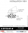 RubberPartsCatalog.com - LORD Corporation Grommet Isolator with Treaded Ferrule J-3112-61-6 Rubber-Parts-Catalog-Delta-Flex-LORD-Corporation-Grommet-Isolators-with-Threaded-Ferrule-J-3112-61-6