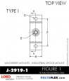 RubberPartsCatalog.com - LORD Corporation Machinery Mount J-2919-1 RUBBER-PARTS-CATALOG-DELTA-FLEX-LORD-CORPORATION-VIBRATION-ISOLATER-Machinery-Mounts-LATTICE-MOUNT-RUBBER-PARTS-CATALOG-DELTA-FLEX-LORD-CORPORATION-VIBRATION-ISOLATER-Machinery-Mounts-Industrial-Shock-Equipment-MOUNT-J-2919-1