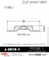 RubberPartsCatalog.com - LORD Corporation Machinery Mount J-2919-1 RUBBER-PARTS-CATALOG-DELTA-FLEX-LORD-CORPORATION-VIBRATION-ISOLATER-Machinery-Mounts-LATTICE-MOUNT-RUBBER-PARTS-CATALOG-DELTA-FLEX-LORD-CORPORATION-VIBRATION-ISOLATER-Machinery-Mounts-Industrial-Shock-Equipment-MOUNT-J-2919-1