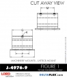 RUBBER-PARTS-CATALOG-DELTA-FLEX-LORD-CORPORATION-VIBRATION-ISOLATER-Machinery-Mounts-LATTICE-MOUNT-J-4976-9