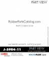 RubberPartsCatalog.com - LORD Corporation Machinery Mount J-5984-11 RUBBER-PARTS-CATALOG-DELTA-FLEX-LORD-CORPORATION-VIBRATION-ISOLATER-Machinery-Mounts-LATTICE-MOUNT-J-5984-11