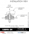 RUBBER-PARTS-CATALOG-DELTAFLEX-Vibration-Isolator-LORD-Corporation-PLATEFORM-MOUNT-SERIES-DIAMOND-150PD-24