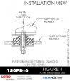 RubberPartsCatalog.com - LORD Corporation Plateform Mount 150PD-6 RUBBER-PARTS-CATALOG-DELTAFLEX-Vibration-Isolator-LORD-Corporation-PLATEFORM-MOUNT-SERIES-DIAMOND-150PD-6