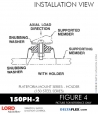 RUBBER-PARTS-CATALOG-DELTAFLEX-Vibration-Isolator-LORD-PLATEFORM-MOUNT-SERIES-HOLDER-150PH-2