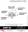 RubberPartsCatalog.com - LORD Corporation Plateform Mount 200P-20 RUBBER-PARTS-CATALOG-DELTAFLEX-Vibration-Isolator-LORD-Corporation-PLATEFORM-MOUNT-SERIES-Square-200P-20