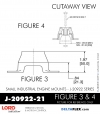 RubberPartsCatalog.com - LORD Corporation Plateform Mount - J-20922-21 RUBBER-PARTS-CATALOG-DELTAFLEX-Vibration-Isolator-LORD-Small-Industrial-Engine-Mount-J-20922-Series-J-20922-21