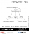 RubberPartsCatalog.com - LORD Corporation Plateform Mount - J-20922-21 RUBBER-PARTS-CATALOG-DELTAFLEX-Vibration-Isolator-LORD-Small-Industrial-Engine-Mount-J-20922-Series-J-20922-21