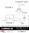 RubberPartsCatalog.com - LORD Corporation Small Engine Mount - J-20922-27 RUBBER-PARTS-CATALOG-DELTAFLEX-Vibration-Isolator-LORD-Small-Industrial-Engine-Mount-J-20922-Series-J-20922-27