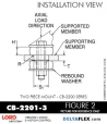 Rubber-Parts-Catalog-Delta-Flex-LORD-Corporation-Two-piece-mount-cb-2200-series-CB-2201-3