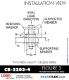Rubber-Parts-Catalog-Delta-Flex-LORD-Corporation-Two-piece-mount-cb-2200-series-CB-2203-4