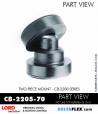 RubberPartsCatalog.com - LORD Corporation Two Piece Center Bonded Mount CB-2200 Series - cb-2205-70 Rubber-Parts-Catalog-com-LORD-Corporation-Two-Piece-Center-Bonded-Mount-CB-2200-Series-cb-2205-70