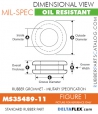 Rubber Grommet | Mil-Spec | MS35489-11 Rubber Grommet | Mil-Spec - MS35489-11