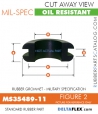 Rubber Grommet | Mil-Spec - MS35489-11