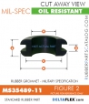 Rubber Grommet | Mil-Spec | MS35489-11 Rubber Grommet | Mil-Spec - MS35489-11