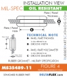 Rubber Grommet | Mil-Spec | MS35489-11 Rubber Grommet | Mil-Spec - MS35489-11