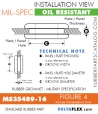 MS35489-16 | Rubber Grommet | Mil-Spec