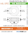 Rubber Grommet | Mil-Spec - MS35489-2 Rubber Grommet | Mil-Spec | MS35489-2