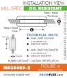 Rubber Grommet | Mil-Spec - MS35489-2 Rubber Grommet | Mil-Spec | MS35489-2