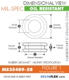 MS35489-28 | Rubber Grommet | Mil-Spec