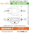Rubber Grommet | Mil-Spec | MS35489-7 Rubber Grommet | Mil-Spec - MS35489-7
