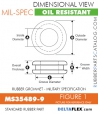 Rubber Grommet | Mil-Spec | MS35489-9 Rubber Grommet | Mil-Spec - MS35489-9