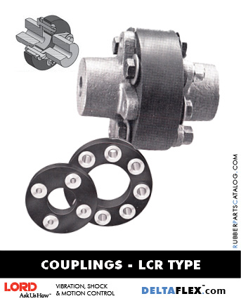 LORD Rubber Driveline Drive Train Coupling LCR